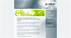 Desktop Screenshot of exalon.com